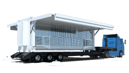 Перевозка модульных конструкций